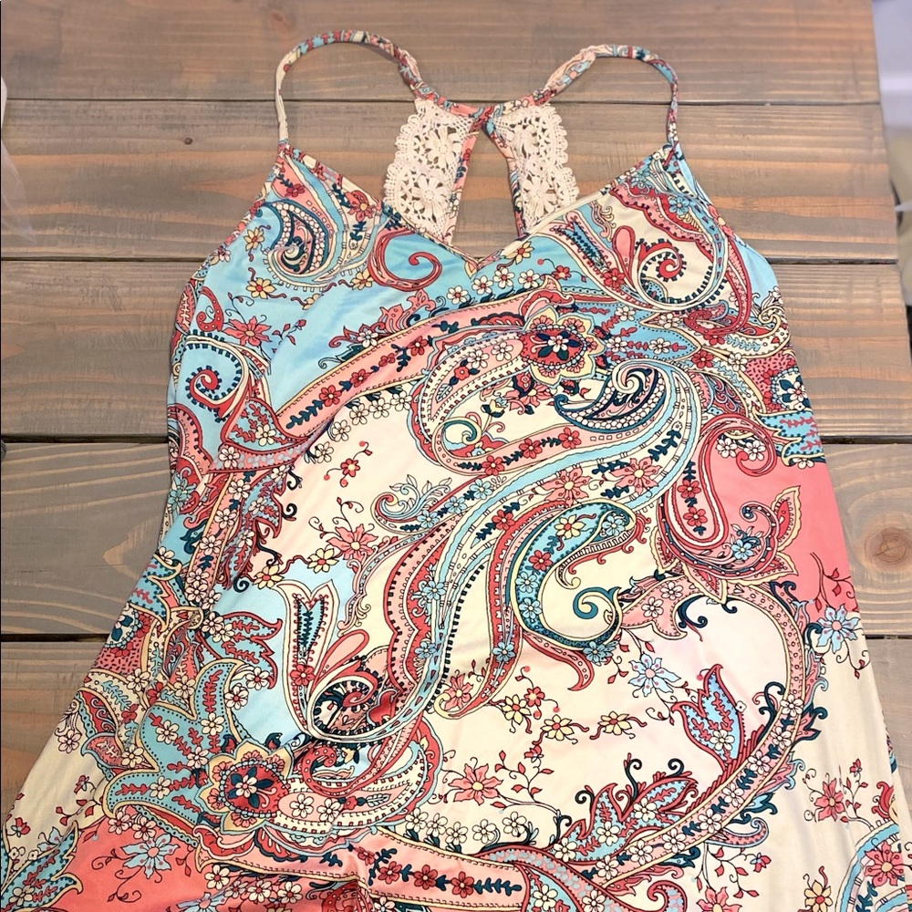 Large paisley sleepwear/dress, never worn, Apt. 9 intimates